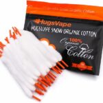 HUGSVAPE SNOW ORGANIC COTTON PRE-LOADED VAPE COTTON FOR DIY