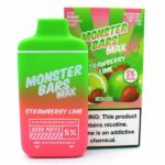 Strawberry Lime Monster bars 6000puff