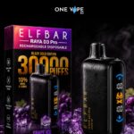 ELFBAR-RAYA D3 PRO-Grape Ice(30000 Puffs)
