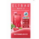 ELFBAR-RAYA D1 WATERMELON ICE-13000 Puffs kit.