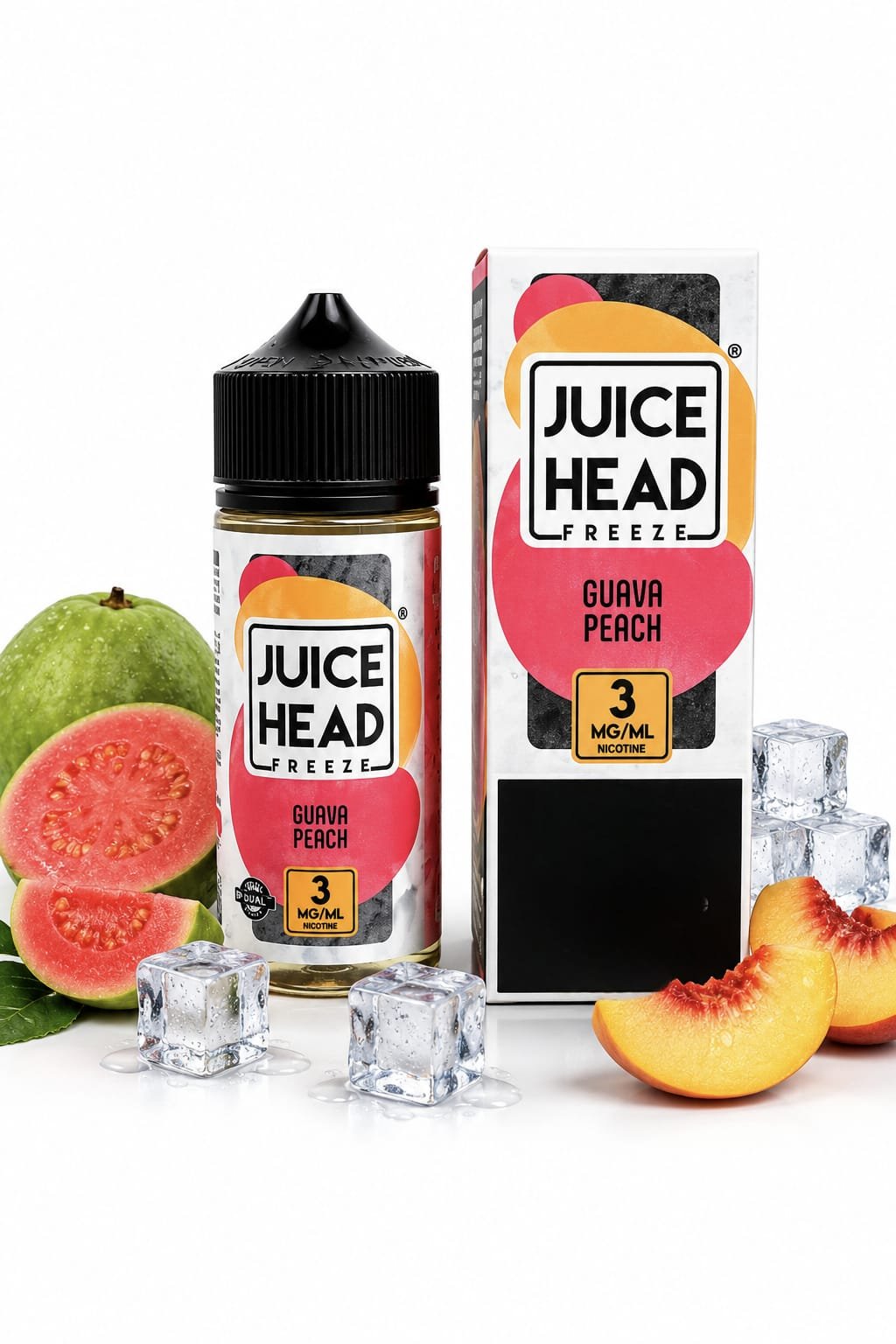 2026/07/1000431329.jpg JUICE HEAD-Guava Peach(Freeze-100ML) 6MG/3MG - Image 1