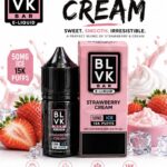 BLVK-Strawberry Cream Ice(Salt-30ML/50MG)