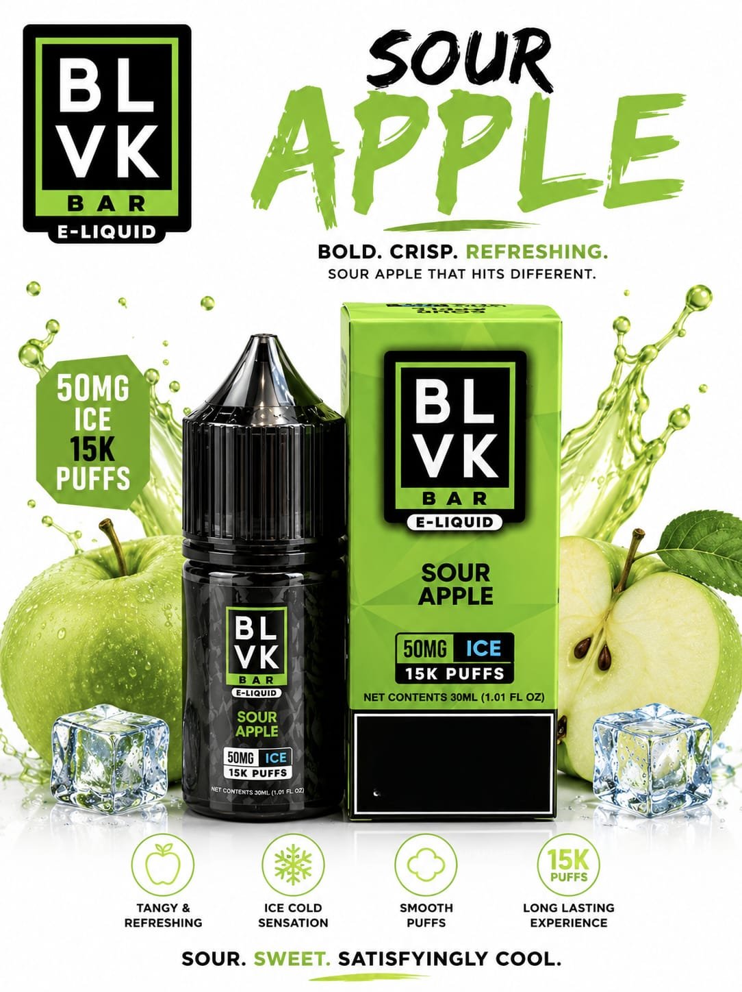 2026/07/1000431407.jpg BLVK-Sour Apple Ice(Salt-30ML/50MG) - Image 1