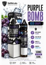 VGOD Purple Bomb Nicsalt Ice- 30ML(25MG-50MG) - Image 2