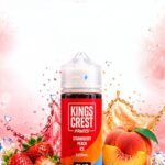 KINGS CREST-Strawberry Peach Ice 120ML(3MG/6MG)