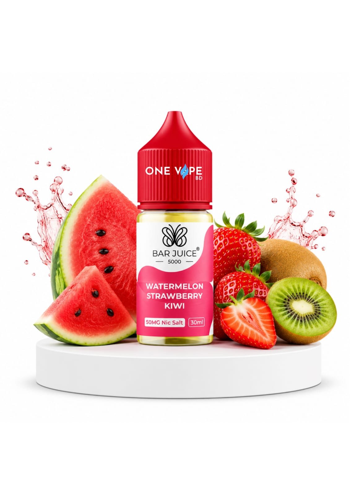 2026/07/1000435332.jpg BAR JUICE-5000 Nic Salt-Watermelon Strawberry Kiwi 30ML-(25MG/50MG) - Image 1