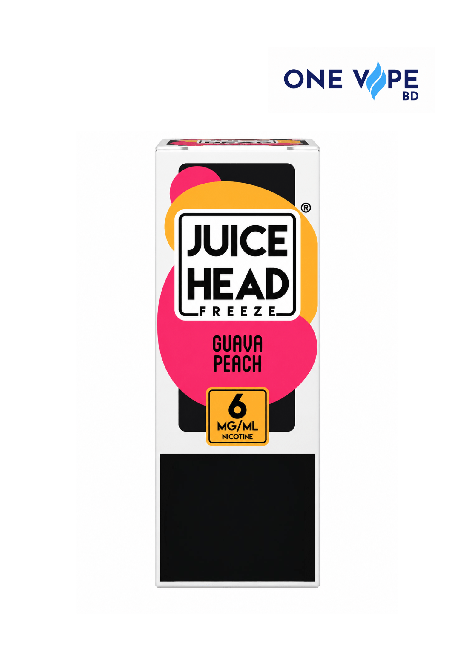 2026/07/26100.png JUICE HEAD-Guava Peach(Freeze-100ML)6MG - Image 1