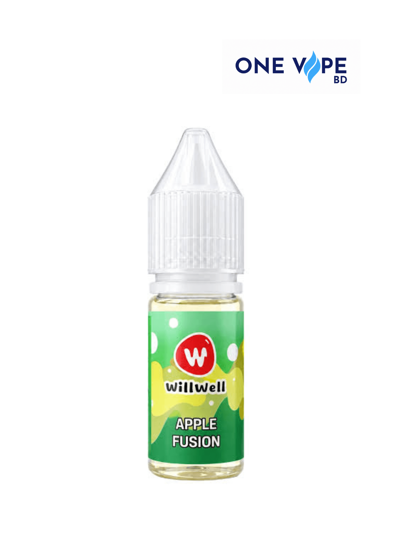 2026/08/21918.png Will Well Juice-Apple Fusion (10ML Nic Salt E-Liquid-30MG/50MG) - Image 1