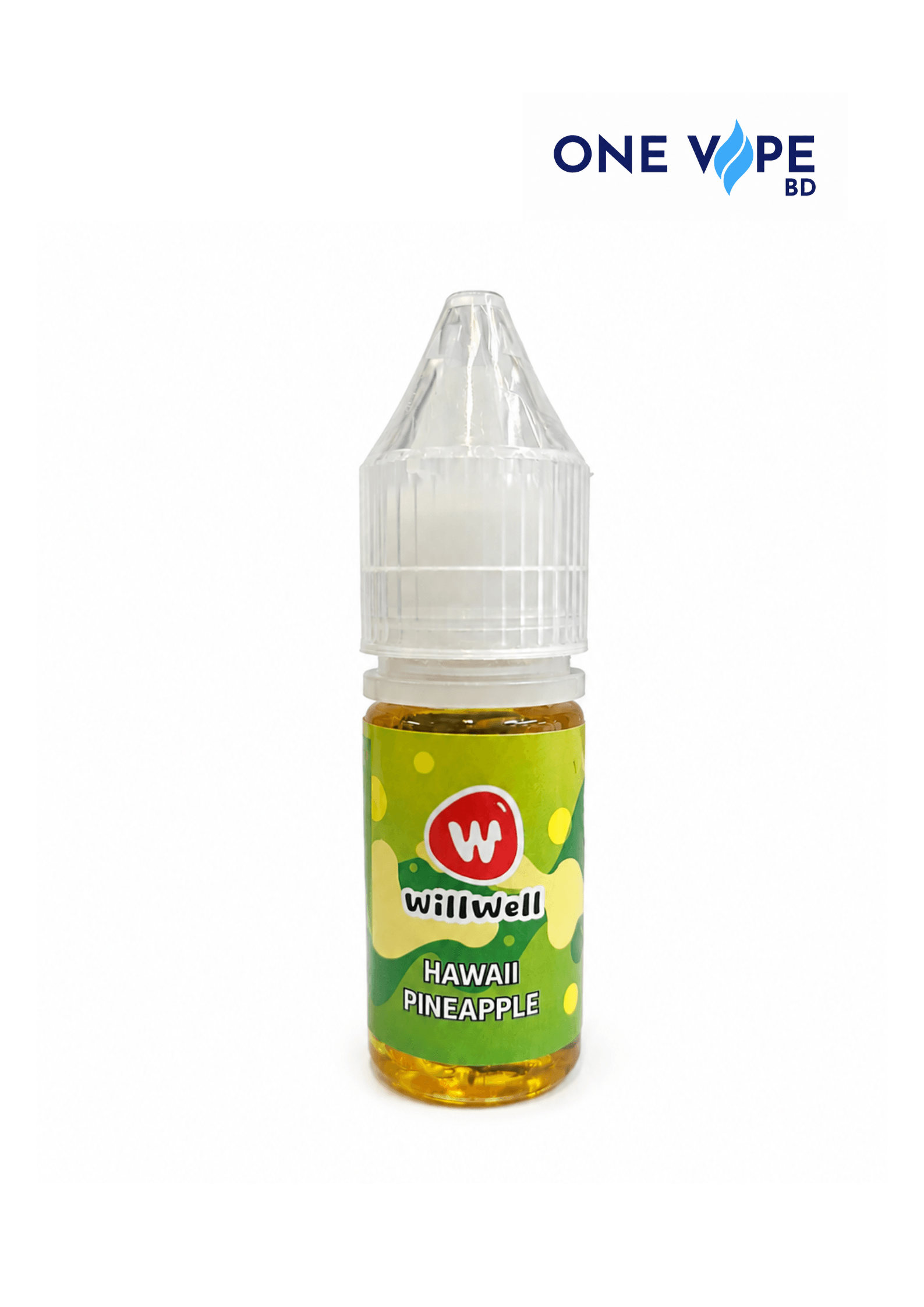 2026/08/21955.png Will Well Juice-Hawaii Pineapple (10ML Nic Salt E-Liquid-30MG/50MG) - Image 1