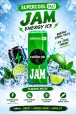 Jam SuperCool Salt-Eergy Drink Ice(30ML)(30MG)