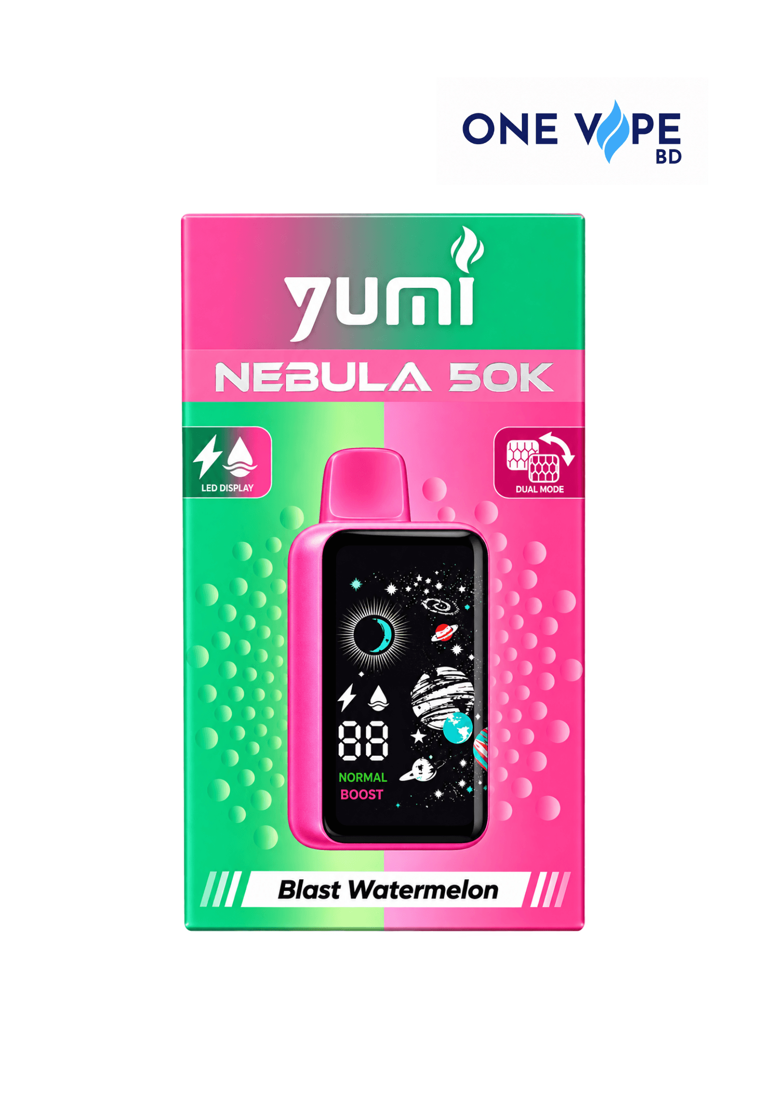 2026/09/23674.png Yumi-Blast Watermelon(NEBULA-50K PUFFS) - Image 1
