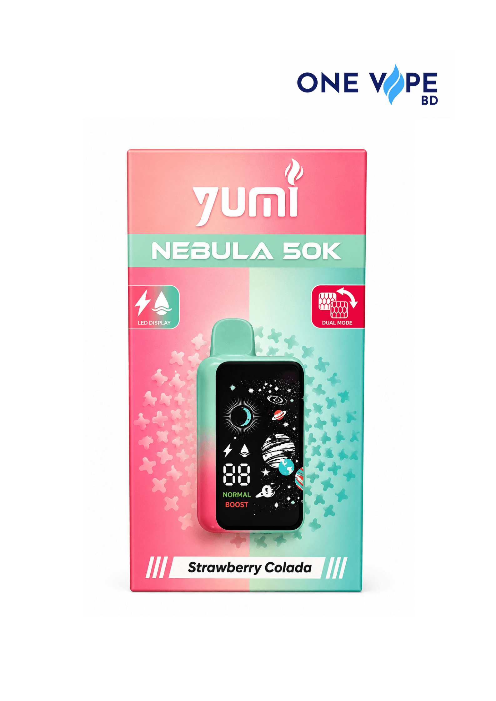 2026/09/23678-1.png Yumi-Strawberry Colada (NEBULA-50K PUFFS) - Image 1