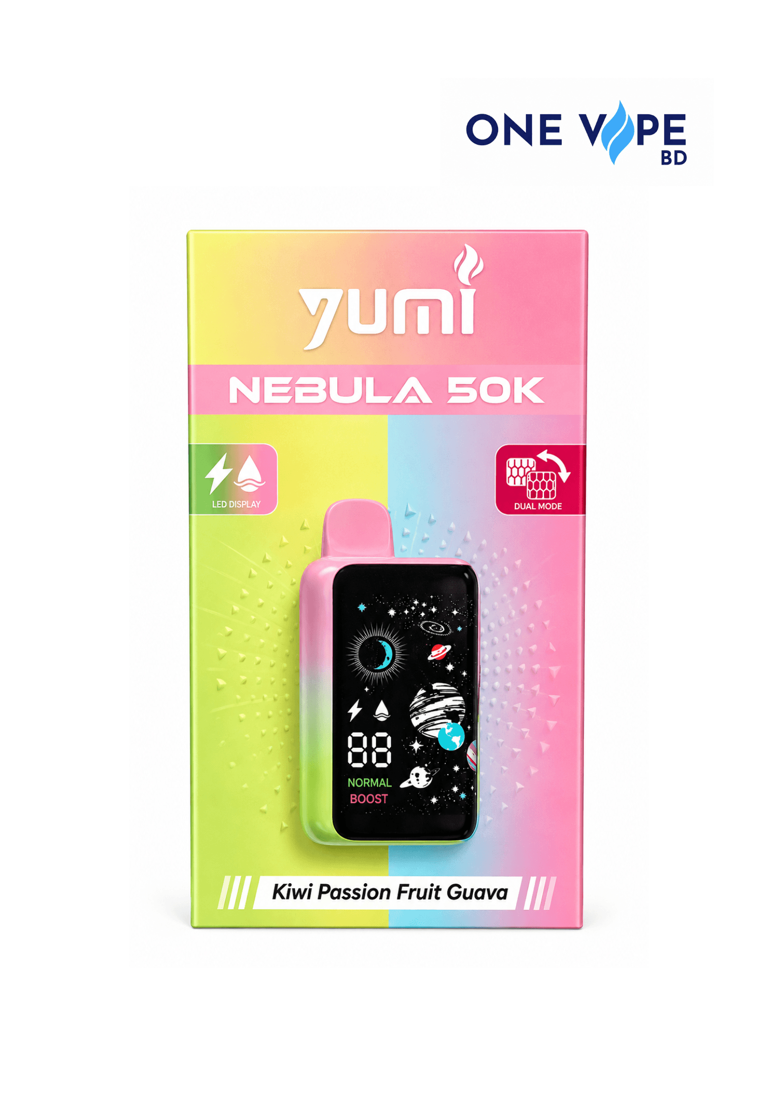 2026/09/23687.png Yumi-Kiwi Passion Fruit guava (NEBULA-50K PUFFS) - Image 1