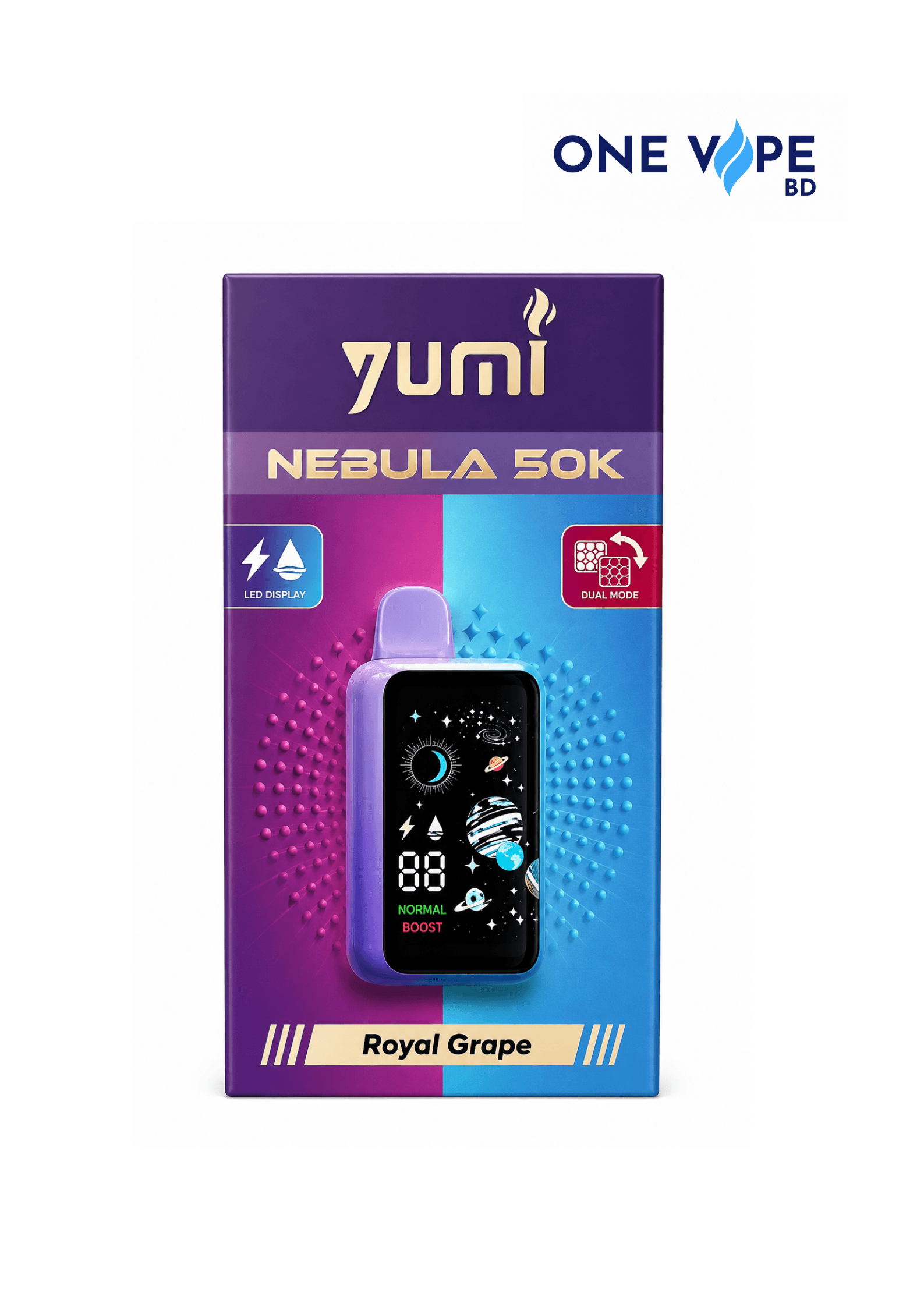 2026/09/23697.png Yumi-Royal Grape (NEBULA-50K PUFFS) - Image 1