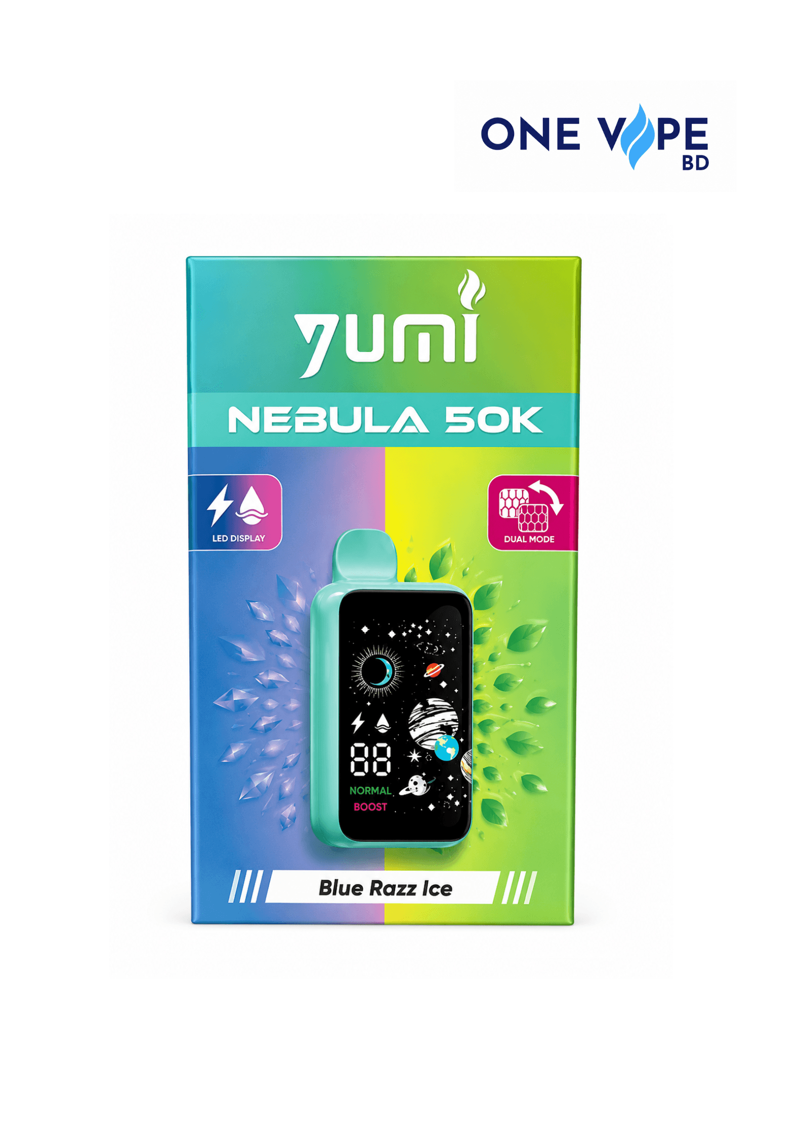 2026/09/23703.png Yumi-Blue Razz Ice (NEBULA-50K PUFFS) - Image 1