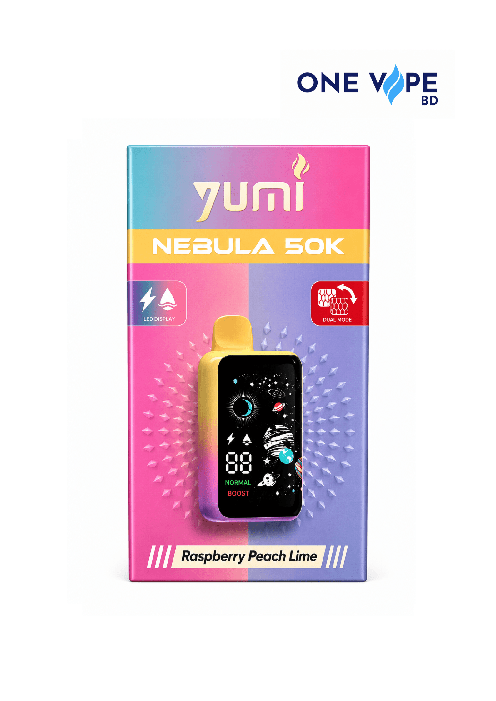 2026/09/23706.png Yumi-Raspberry Peach Lime (NEBULA-50K PUFFS) - Image 1