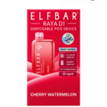 ELFBAR-RAYA D1 CHERRY WATERMELON-13000 Puffs kit.