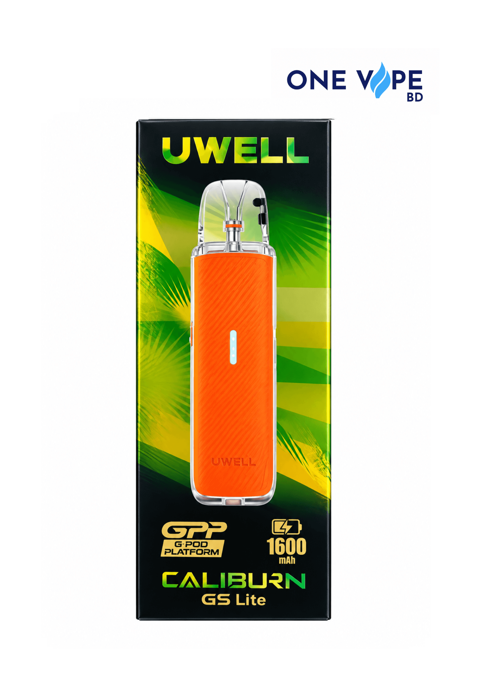 2026/09/27377.png Uwell Caliburn G5 Lite Pod System Kit 1600mAh 3ml - Image 1