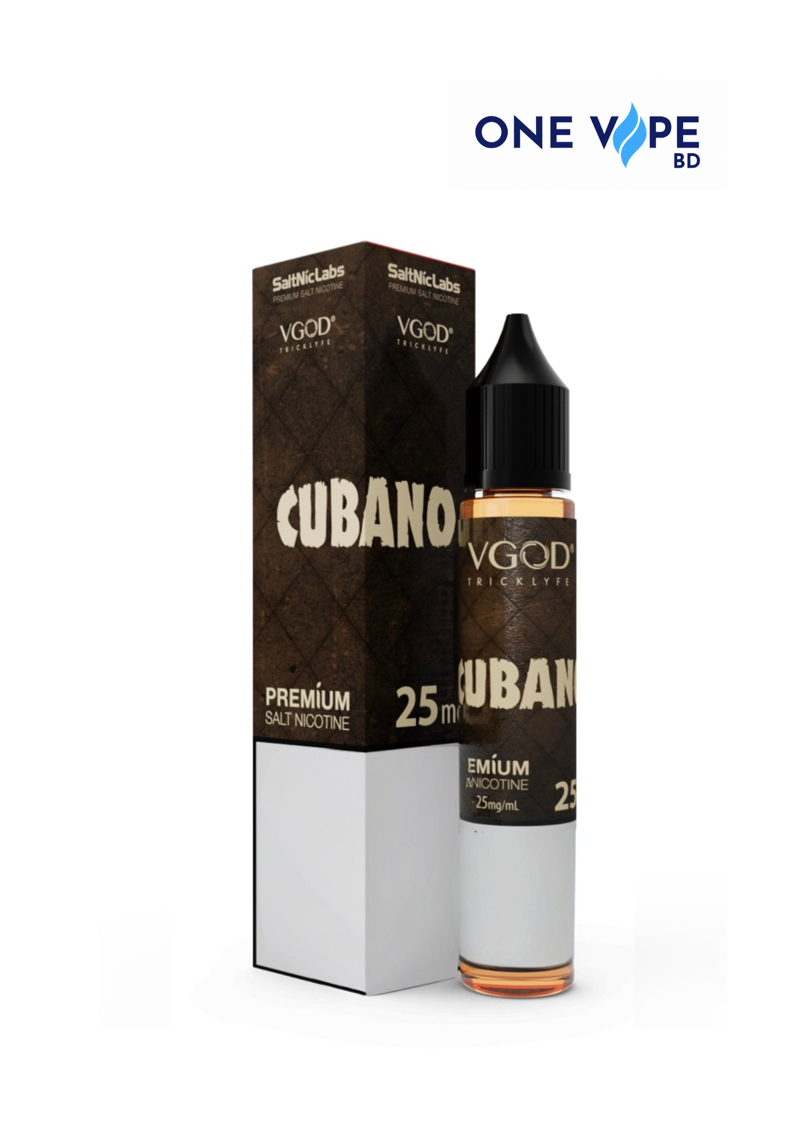 2026/10/33358.png VGOD Cubano SaltNic E-Liquid-30ML(25MG) - Image 1