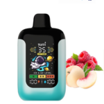 YUMI Spaceman-White Peach Raspberry Disposable Vape Kit (50k Puffs)